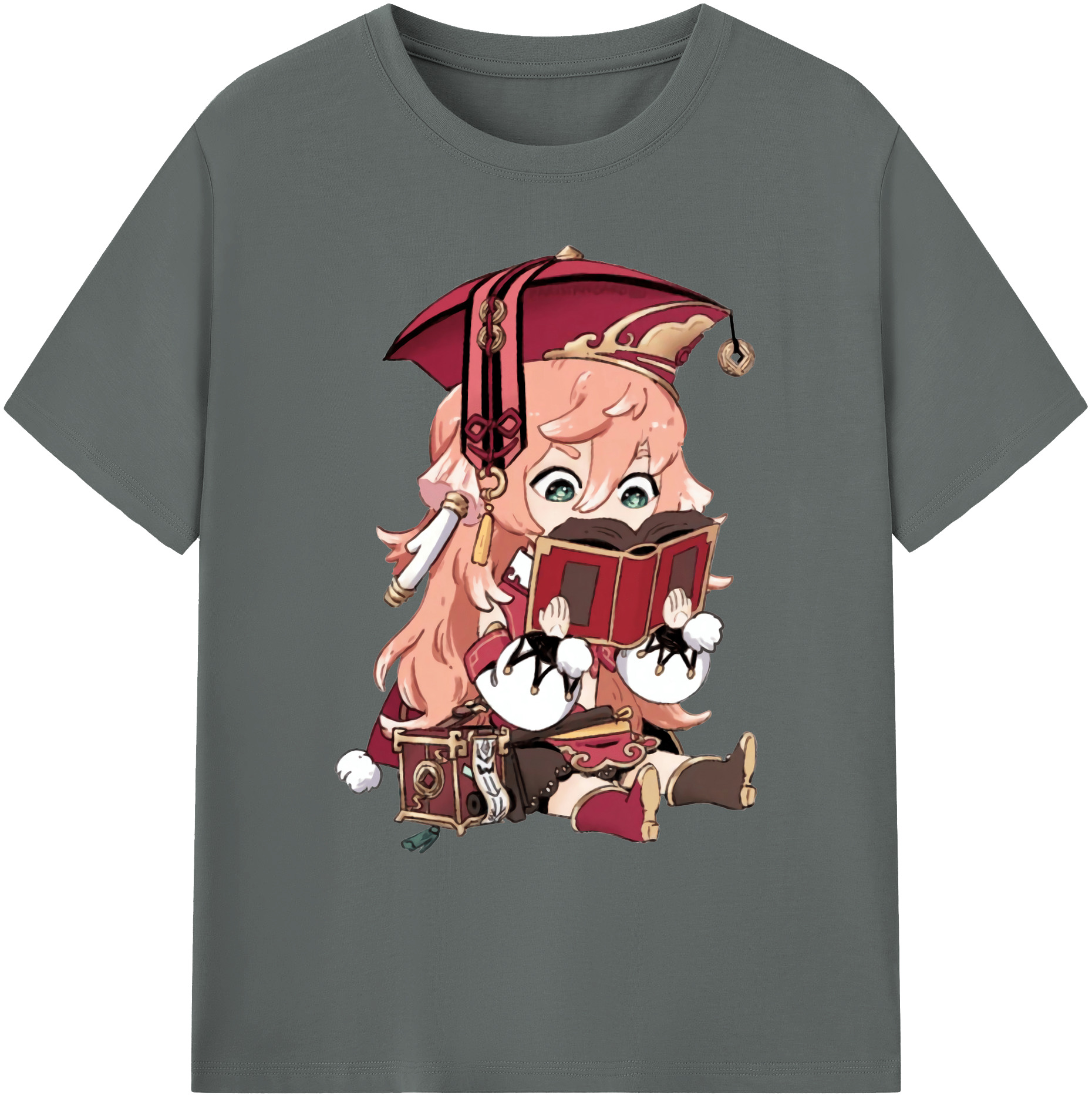 げんし神 ヤンフェイ genshin Yanfei 綿100％ メンズ半袖Tシャツ｜肌触りやわらか＆通気性